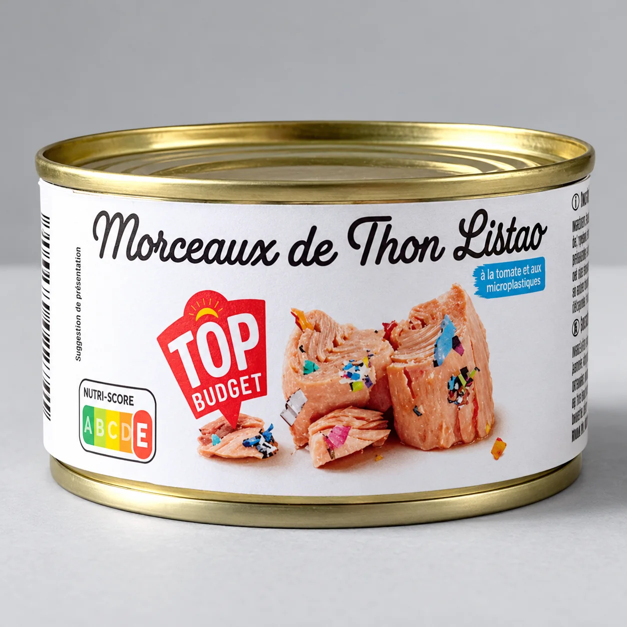 Boîte de conserve détournée, édition Top Budget