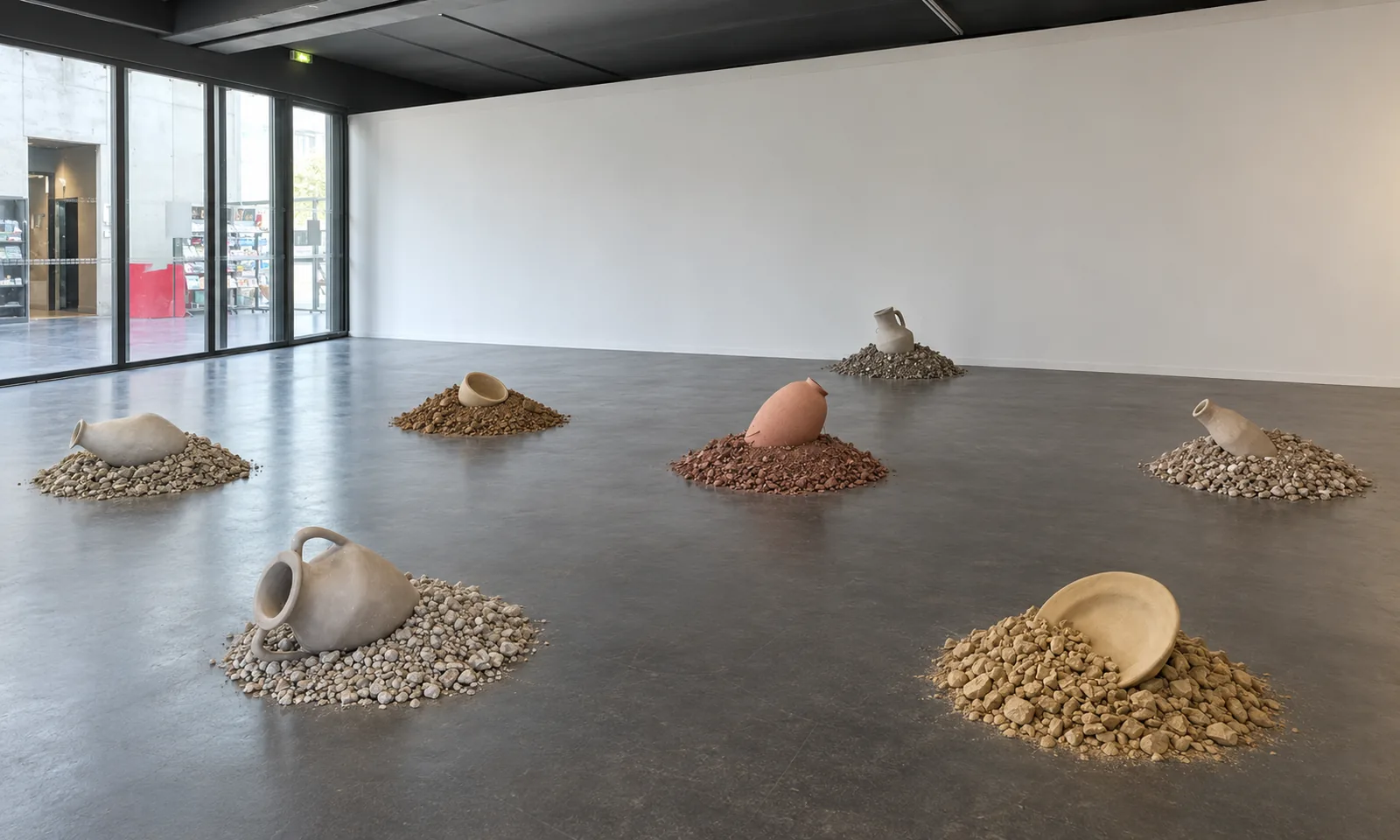 Terres de mémoire, vue d’ensemble de l’installation
